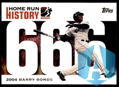 2006 Topps Home Run History #BB666 Barry Bonds San Francisco Giants